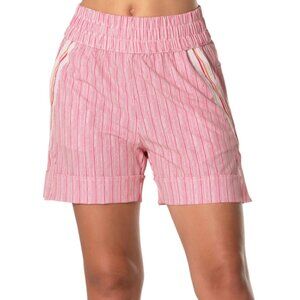 Lucky In Love Classic Stripe Womens Golf Shorts